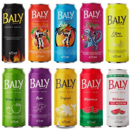 ENERGÉTICO BALY LATÃO 473ML- Sabores